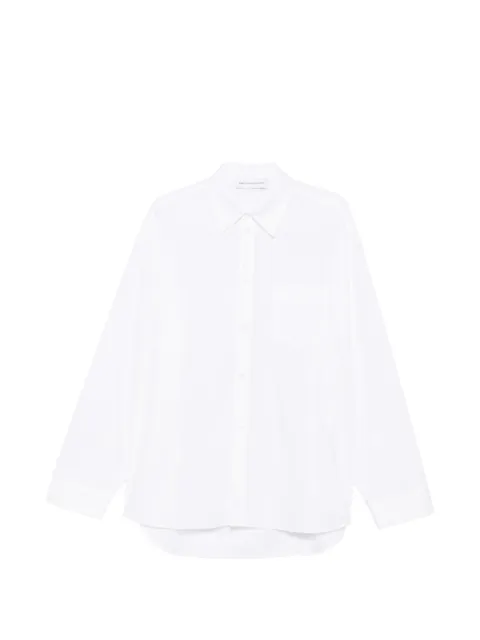 Marie Adam-Leenaerdt oversized chest-pocket shirt White S6M30379000