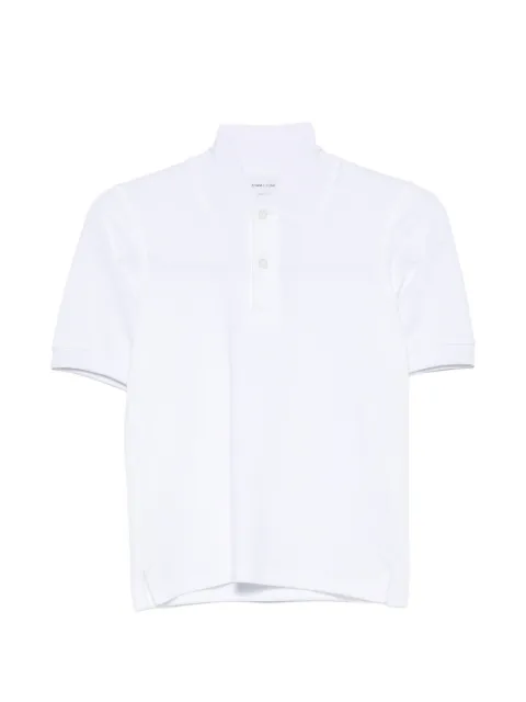Marie Adam-Leenaerdt short-sleeve piqué polo shirt White S6M30389000