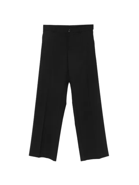 Marie Adam-Leenaerdt pressed-crease tailored trousers Black S6M501110002