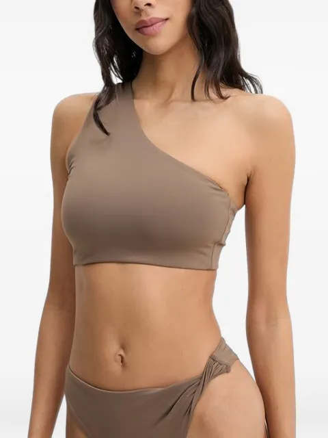 Casall one-shoulder bikini top Brown 26316