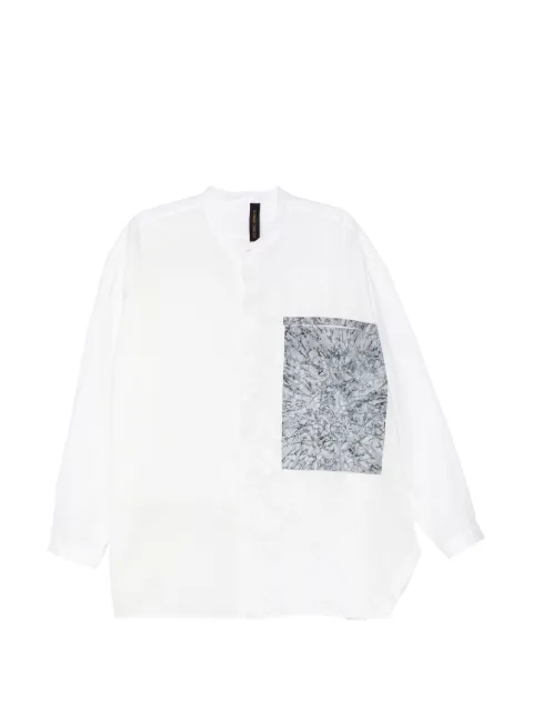 Giovanni Cavagna hand-painted shirt White UCA0711WH