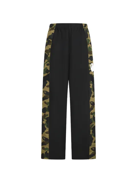 A BATHING APE® 1st Camo relaxed-fit track pants Black 001PTM301310M