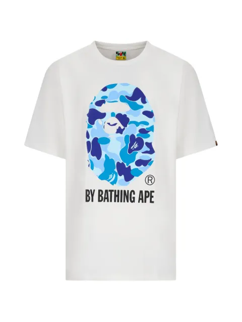 A BATHING APE® ABC Camo graphic-print T-shirt White 001TEM301005M