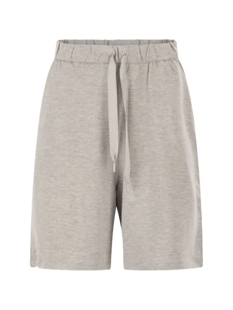 Majestic Filatures drawstring-waist jersey shorts Grey E26M003FPA210004
