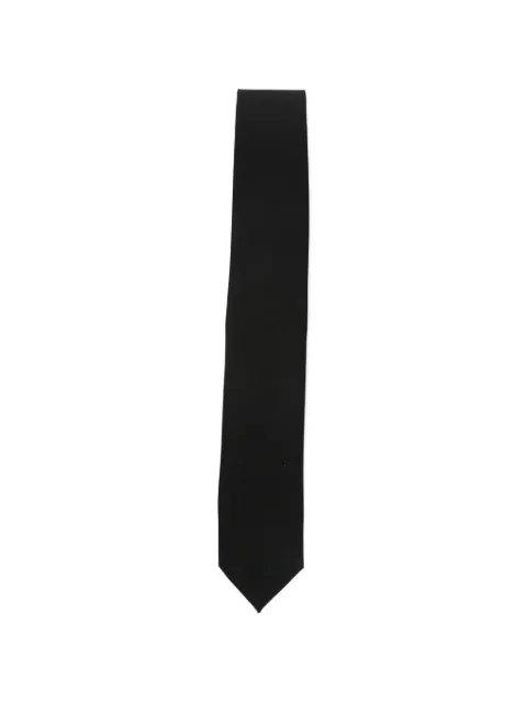 Lardini pointed-tip tie Black PACRC7PAE66308