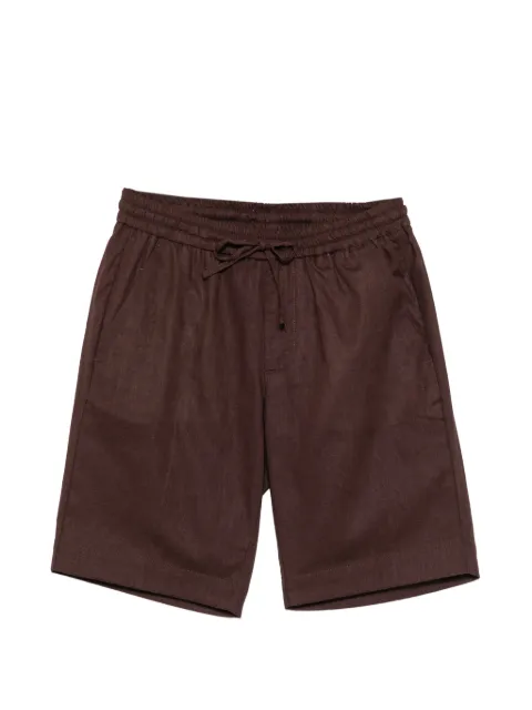 VELA SHOP drawstring-elasticated shorts Brown VEBAH7200S26