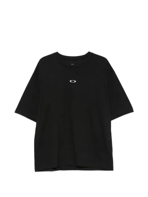 Oakley logo-embroidered short-sleeve T-shirt Black FOA408791