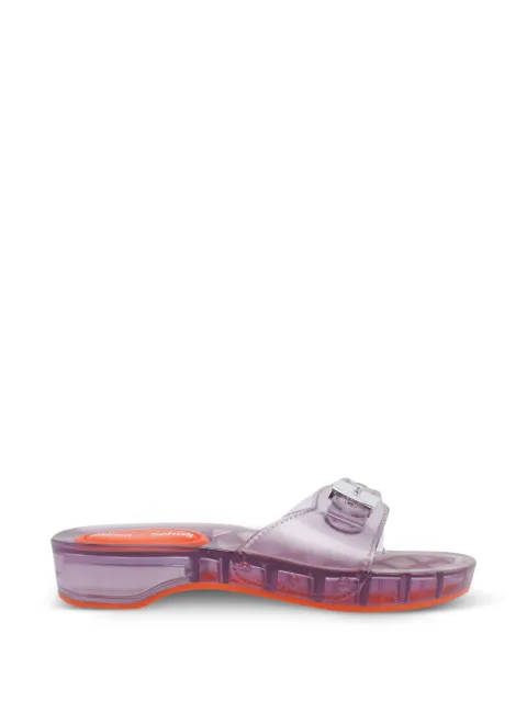 Melissa x Scholl Pescura buckle-fastening sandals Purple F012481033