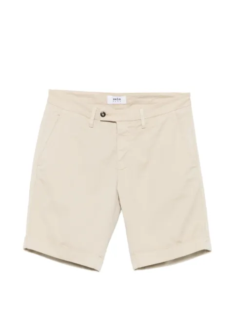 VELA SHOP rolled-cuff shorts Neutrals VEANT8135S26