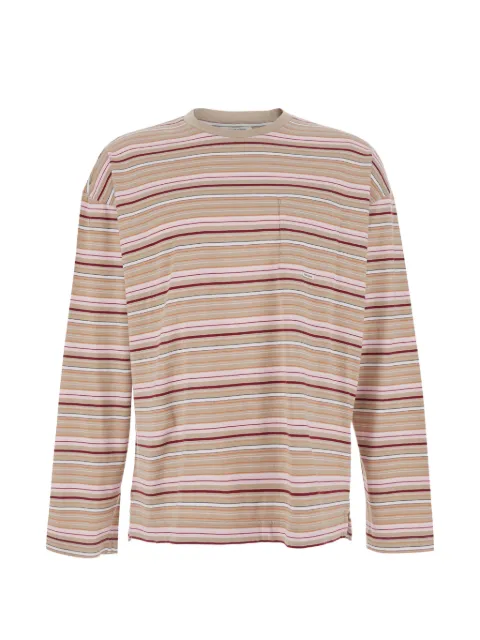 Sunflower striped chest-pocket sweater Neutrals 2064160
