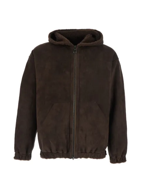 VALENTINI 1972 reversible hooded jacket Brown M5102MOCHA