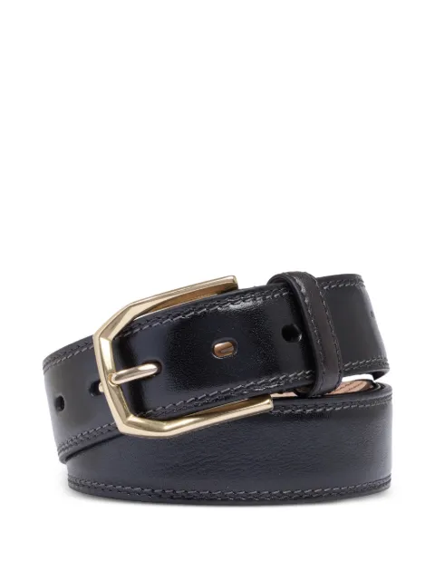 The Bridge leather belt Black 03451401
