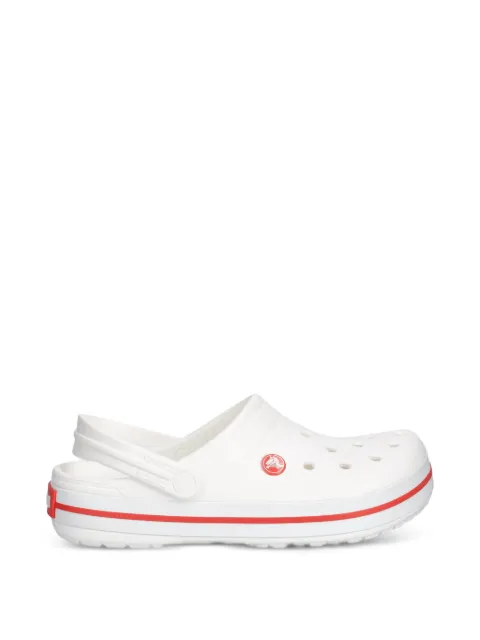 Crocs Crocband perforated slingback clogs White 110161WF