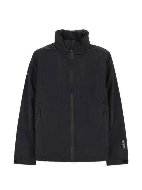 SLAM logo-print high-neck jacket Black A101010S00W13