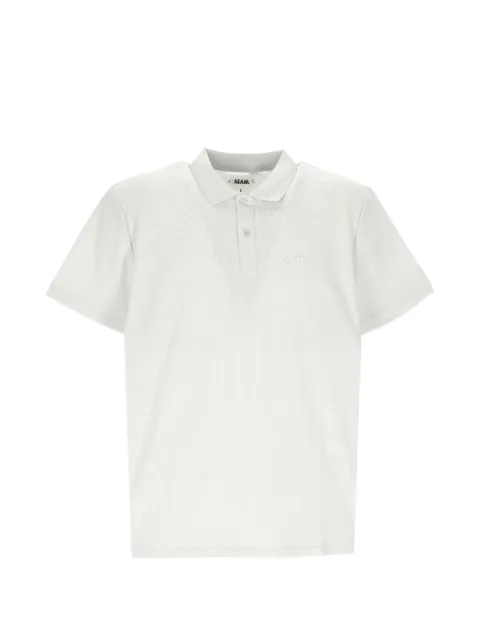 SLAM logo-embroidered polo shirt Grey A108019S00W68