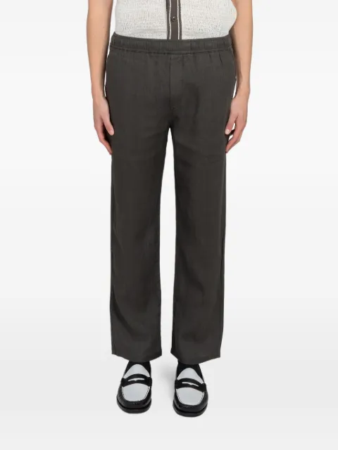 SAMSOE SAMSOE Sajabari X elasticated-waistband trousers Green M24200086