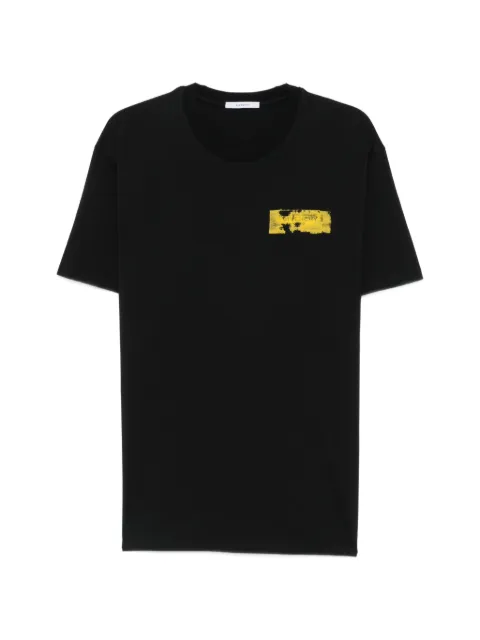 Givenchy logo-print T-shirt Black BM71NK3YUD