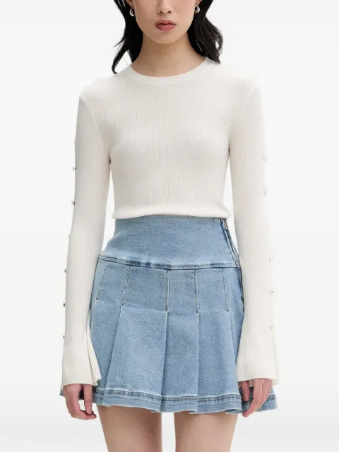FROM FUTURE ribbed-knit sweater Neutrals WTO03667