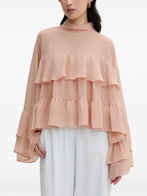Gestuz GZchiffany high-neck blouse Pink 10911051