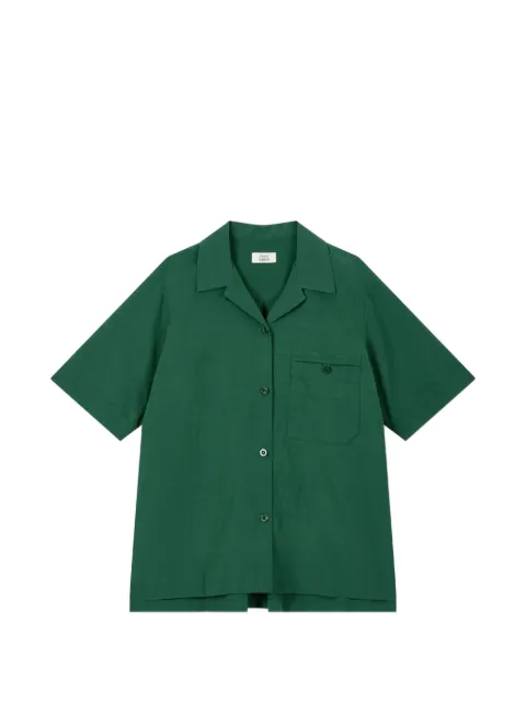 TOMBOY open-collar short-sleeve shirt Green 9106221230