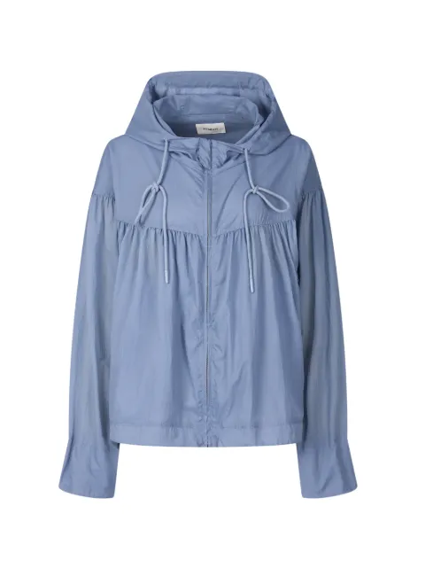 TOMBOY shirred hooded jacket Blue 9106213205