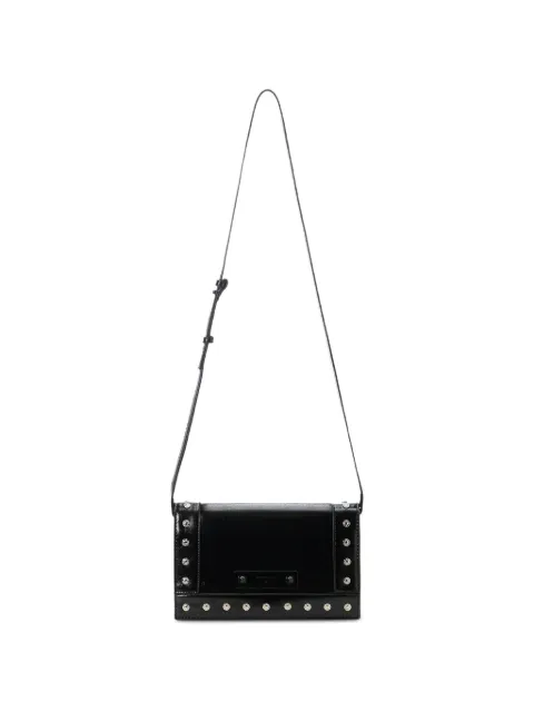 Iceberg stud-embellished shoulder bag Black 26EK2P1720969339000