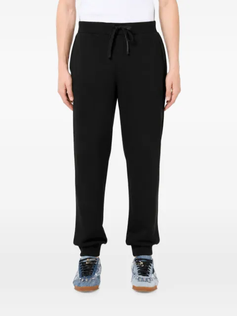 Iceberg logo-embroidered drawstring track pants Black 26EJ1P0B12163299000