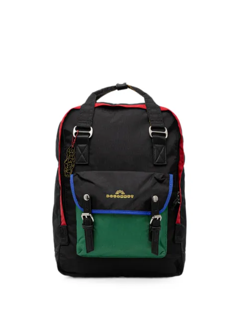 Doughnut large Macaroon backpack Black D011YU0003