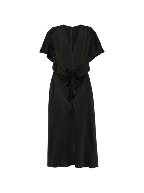 Victoria Beckham Eve midi dress Black 1226WDR005195D