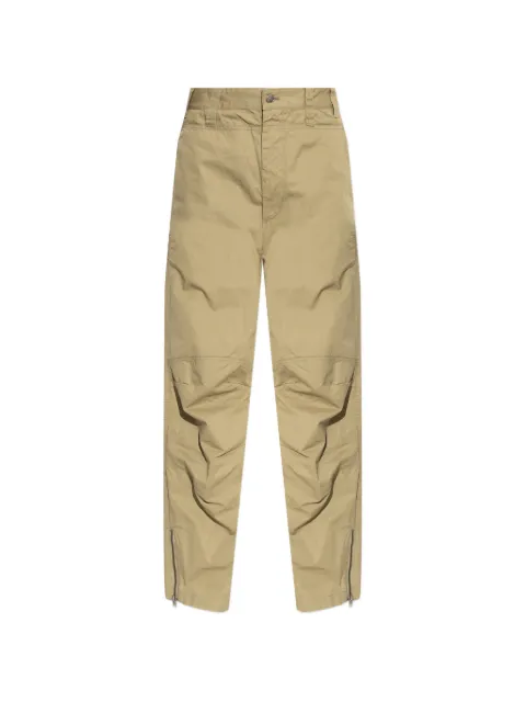 Diesel P-Delly panelled trousers Green A240440AEBL