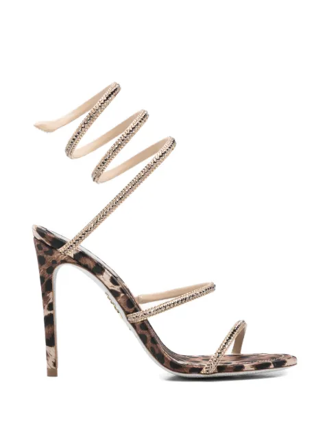 René Caovilla Cleo heeled sandals Neutrals C12899105R001Y450