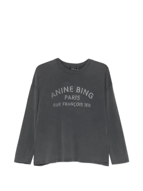 ANINE BING Ivan T-shirt Grey A0812757WBL1