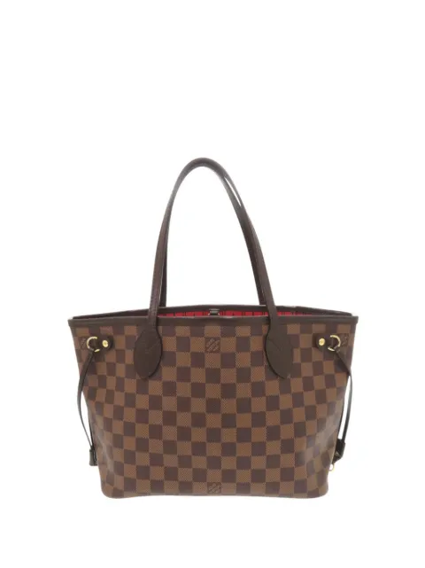 Louis Vuitton Pre-Owned 2011 Damier Ebene Neverfull PM tote bag Brown KMNQW44CTINXK4FY
