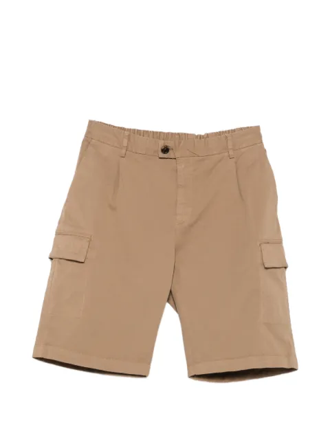 Alley Docks 963 pleated cargo shorts Neutrals AU26S66BEPA1601TWILL