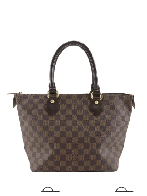 Louis Vuitton Pre-Owned 2008 Damier Ebene Saleya PM handbag Brown C0BI0HZQZYZNJVCO