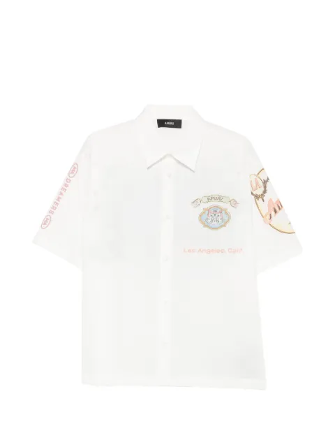 AMIRI Vista short-sleeve shirt White AMTOSH1179