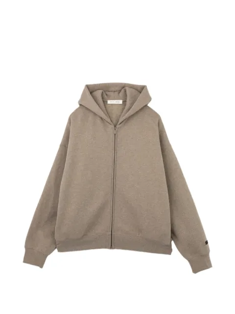 ESSENTIALS Essentials classic zip-up hoodie Brown ESSSW62072FMRBWL00L