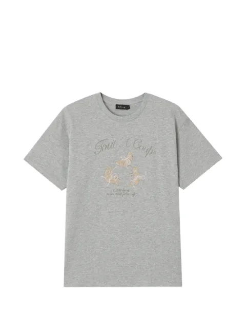 tout a coup graphic-print T-shirt Grey M640AU6