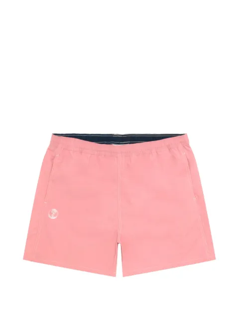 AAPE BY *A BATHING APE® logo-print elasticated-waist shorts Pink ASPD632XXQ