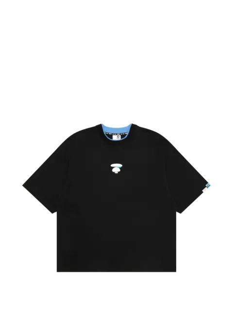 AAPE BY *A BATHING APE® logo-print T-shirt Black ATE1881XXQ