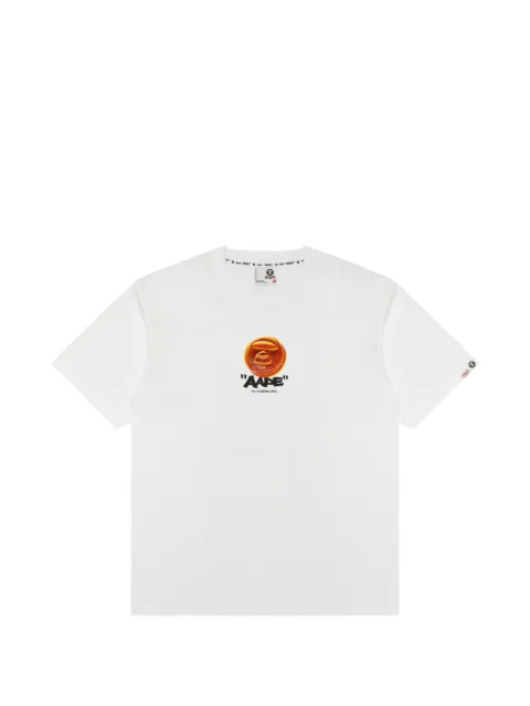 AAPE BY *A BATHING APE® graphic-print T-shirt White ATE1884XXQ