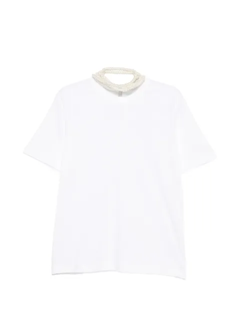 IVORY PARIS short-sleeves T-shirt White ZJGS2778T