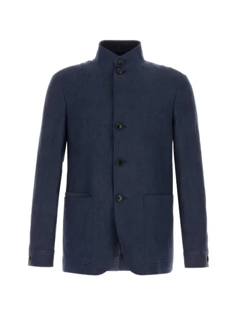 Zegna linen blazer Blue R373C74A31VHKQ0
