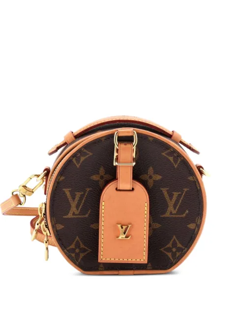 Louis Vuitton Pre-Owned Mini Boite Chapeau Bag Monogram Canvas crossbody bag Brown 8KT8UXY7FJF27GIQ