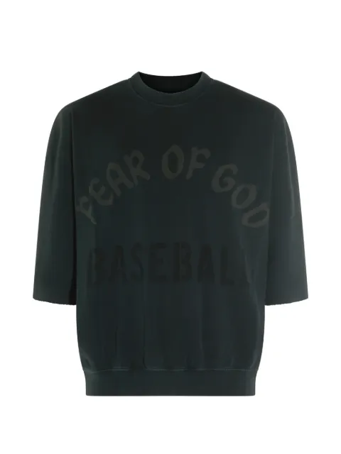 Fear Of God baseball cut-sleeves sweatshirt Black FG9M129970TER001