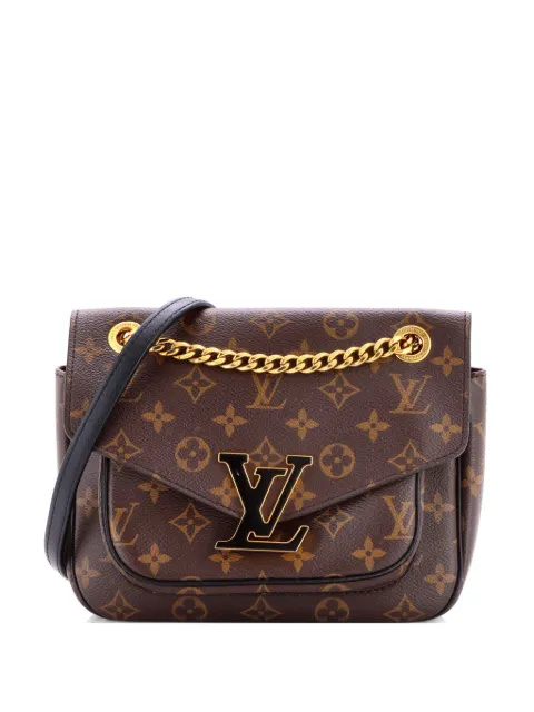 Louis Vuitton Pre-Owned Passy Handbag Monogram Canvas crossbody bag Brown AVDOPJ410OZ4CJJB