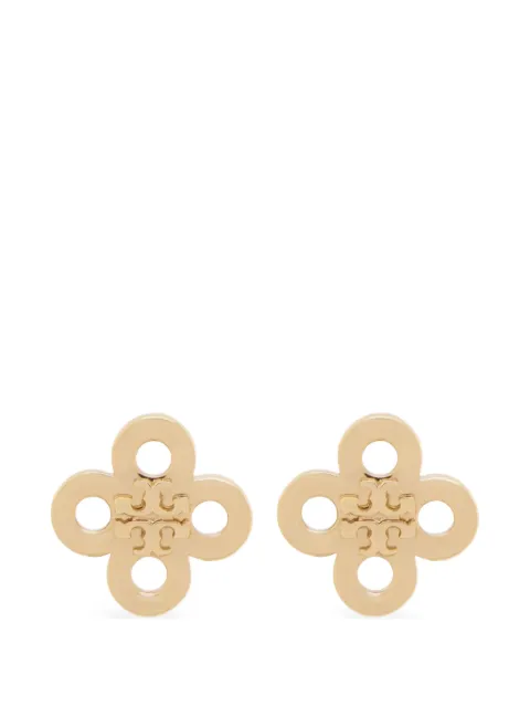 Tory Burch Forget Me Not clover stud earrings Gold 184409