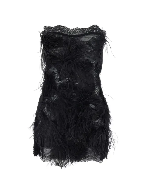 The Attico black mini dress Black 261WCA00520EMB035RA
