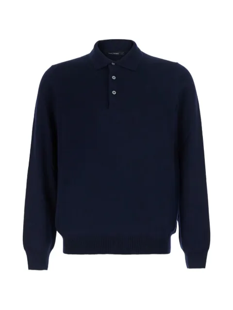 Tagliatore button-fastening knitted sweater Blue PALMERGSI2601598