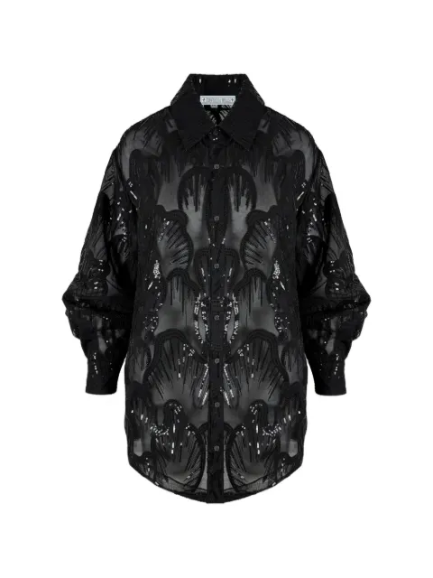Contessa Mills Wicca mini dress Black CM6005220BLK
